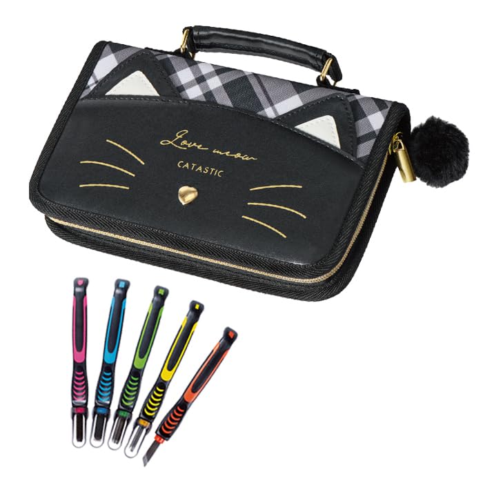 手彫り　柘植材　童子セット Amazon.co.jp: 彫刻刀セット キャタスティック 安全カバー付き